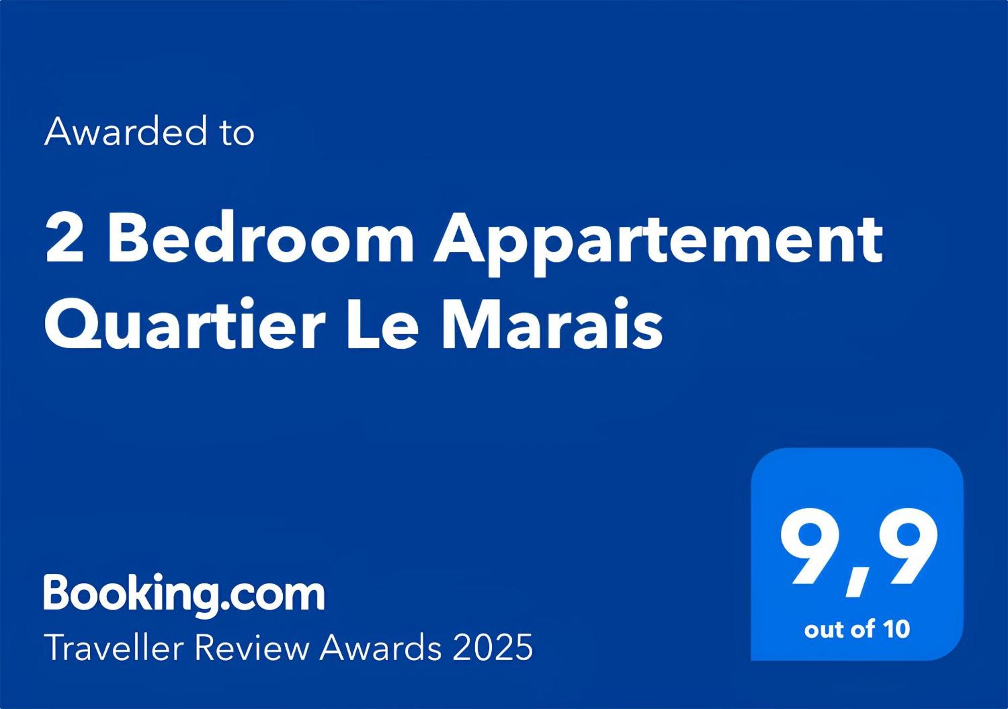 2 Bedroom Appartement Quartier Le Marais Free Netflix ปารีส ภายนอก รูปภาพ