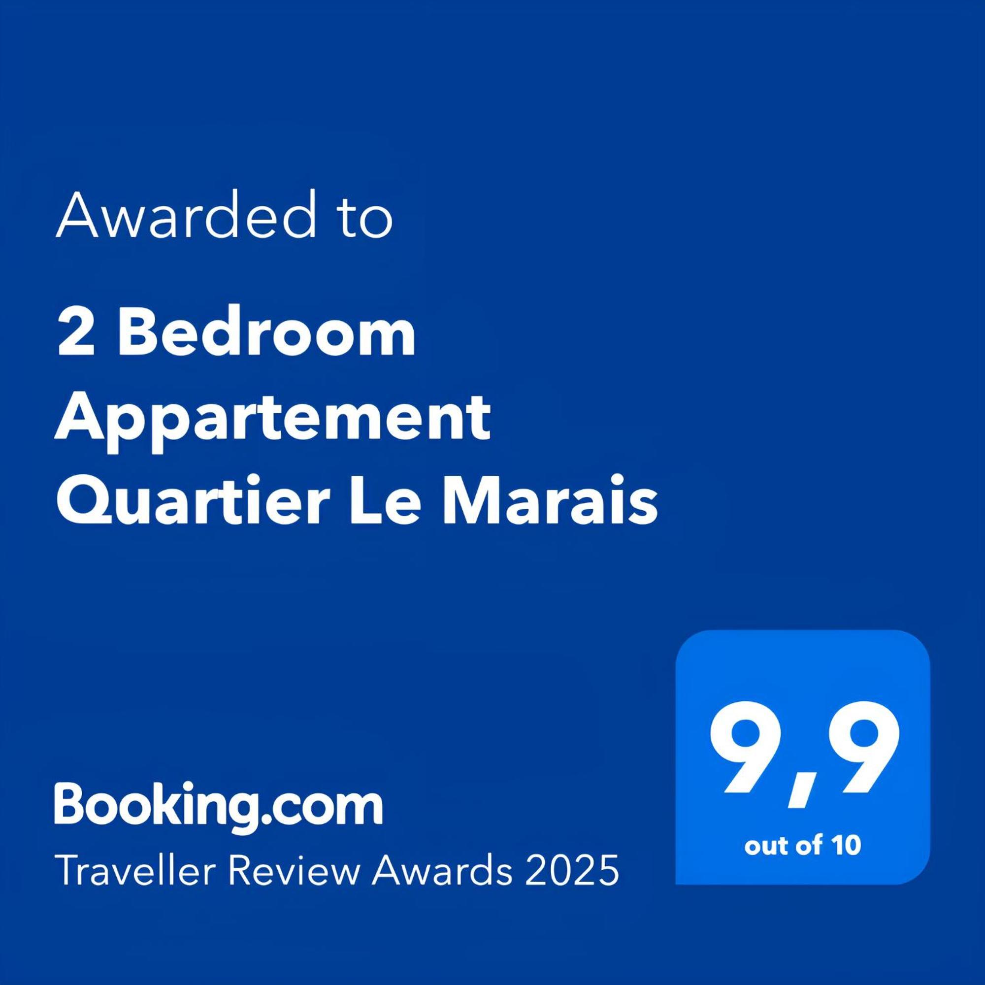 2 Bedroom Appartement Quartier Le Marais Free Netflix ปารีส ภายนอก รูปภาพ